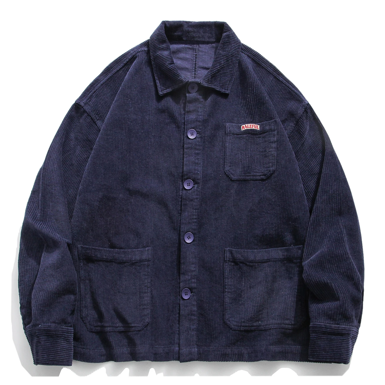 Мужская Вельветовая куртка винтажный пиджак в стиле Харадзюку на пуговицах