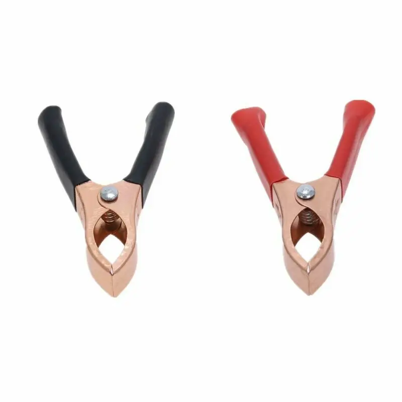 

10x Car Alligator Clips Battery Clamps Electrical Voltage Testers Accessories