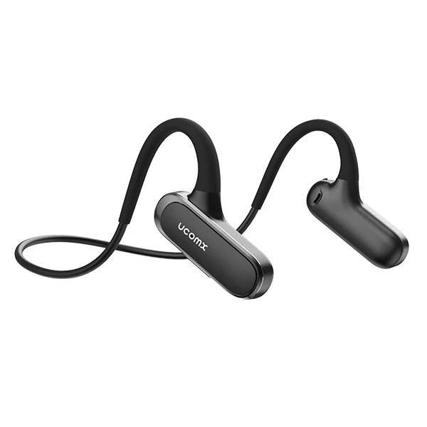 Ucomx Airwings Bluetooth спортивные наушники v5.0 Беспроводные наушники с открытым ушком Спортивные Bluetooth наушники для смартфонов PK Dacom - Цвет: blk