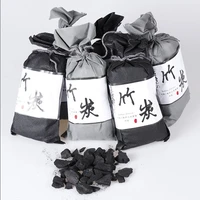 70g bamboo charcoal air purifying bags for refrigerators wardrobes shoe cabinets car air freshener purifier activated carbon bag