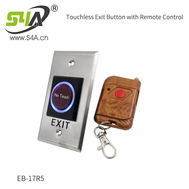 Infrared Sensor Switch No Touch Contactless Door Release Exit Button with LED indication IR Remote Control | Безопасность и защита