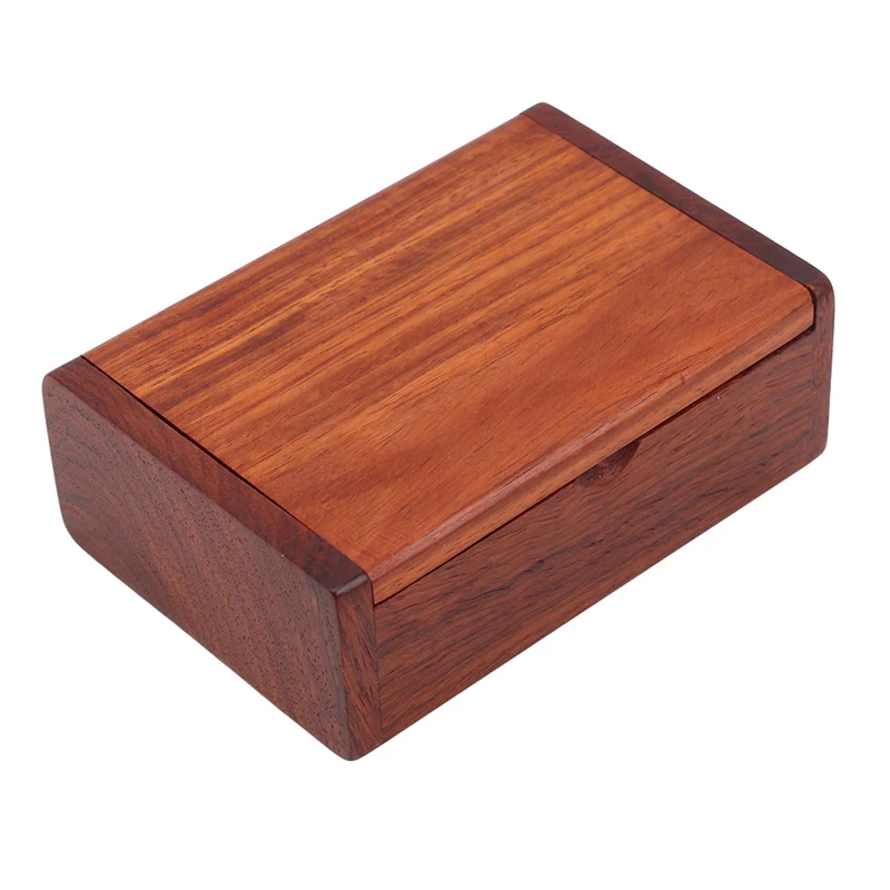 Чехол для сигарет ручной работы из розового дерева Высококачественный винтажный