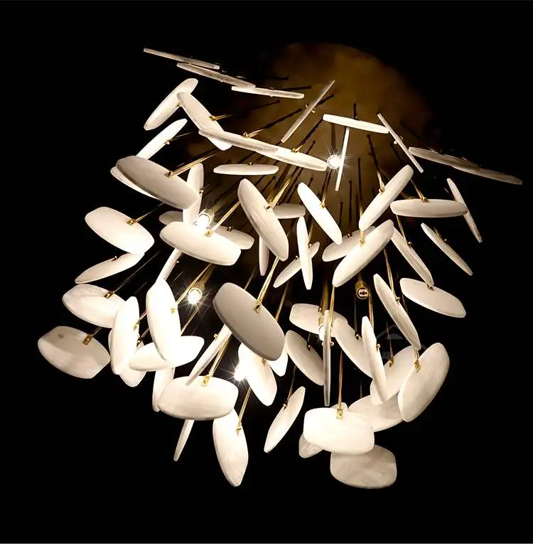 Современная лестница подвесные светильники для украшения дома отеля ресторана |