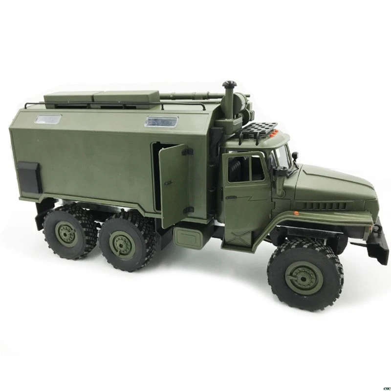

WPL B36 1:16 RC Car 2.4G 6WD Military Truck Rock Crawler Command Communication Vehicle Body Shell Kit DIY Toys For Boys