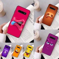 3d funny face pattern customized phone case for samsung galaxy a50 a30 a71 a40 s10e a60 a50s a30s note 8 9 s10 plus s10 s20 s8