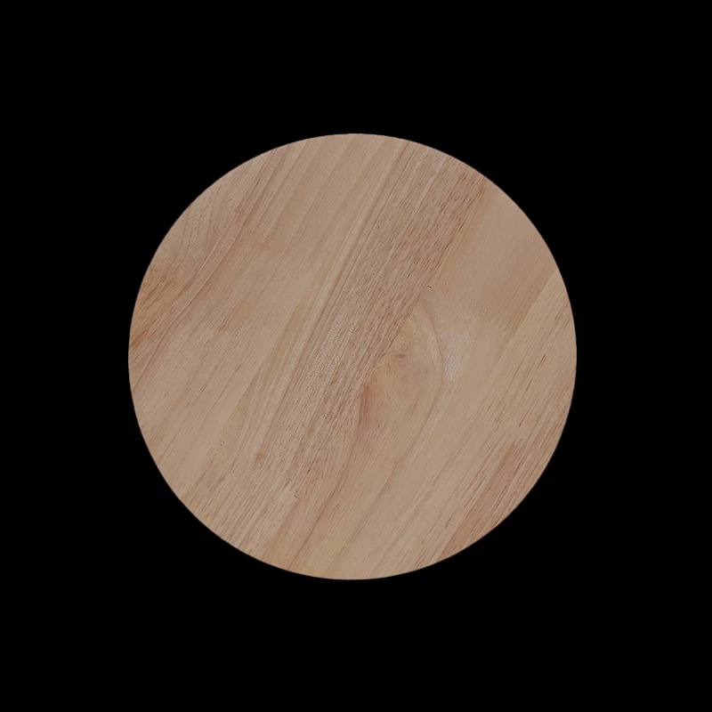 Круглые цветы изысканная резьба аппликации из натурального дерева мебельные