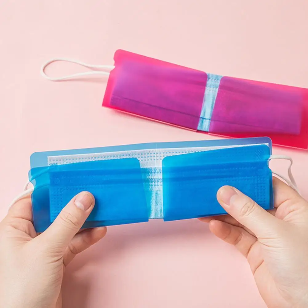 Складной одноразовый ящик для хранения пылезащитных масок пылезащитный зажим