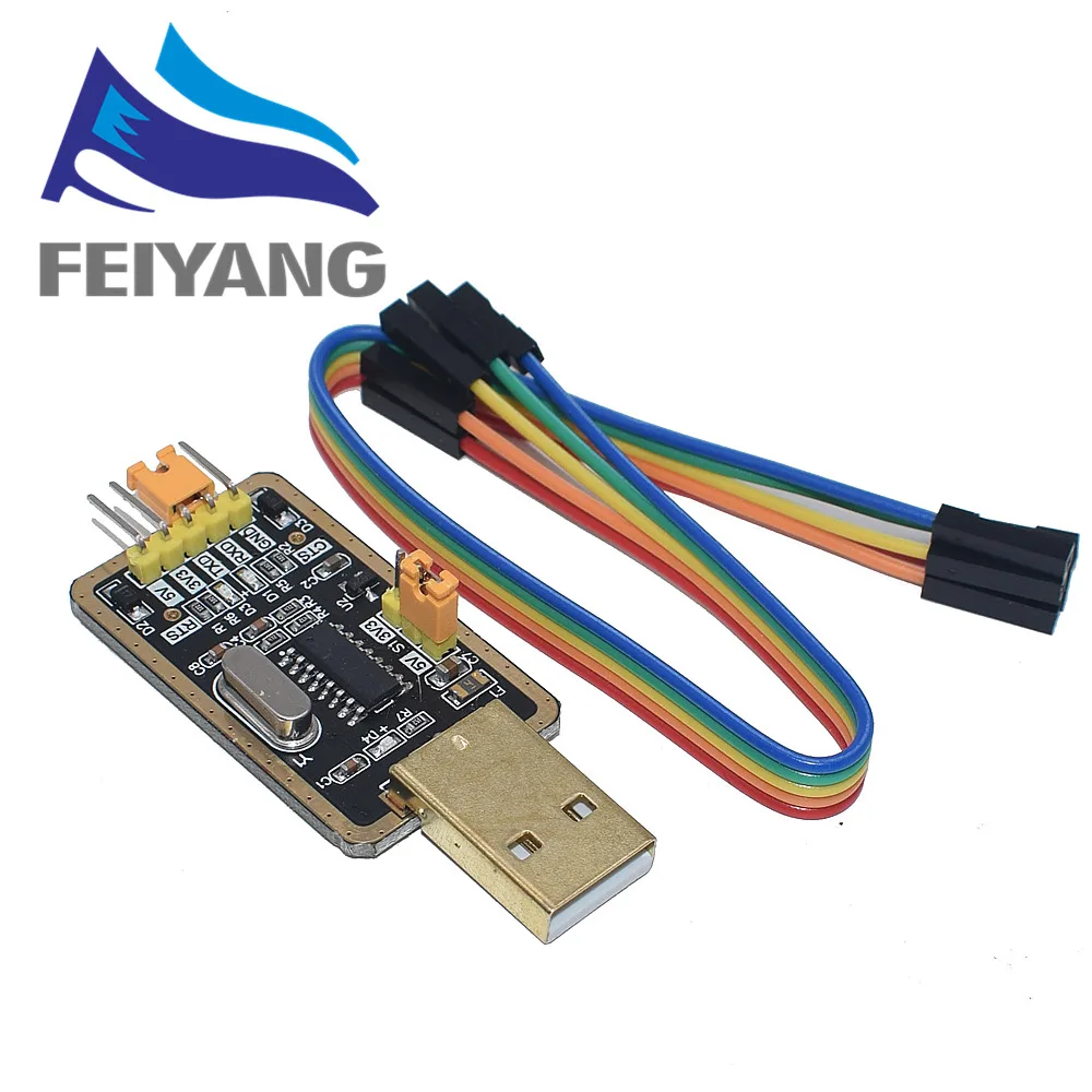 Преобразователь USB в TTL UART модуль CH340G CH340 3 В 5 переключатель|Интегральные схемы| |