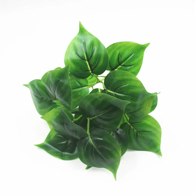Искусственное вечнозеленое растение нового дизайна круглые листья