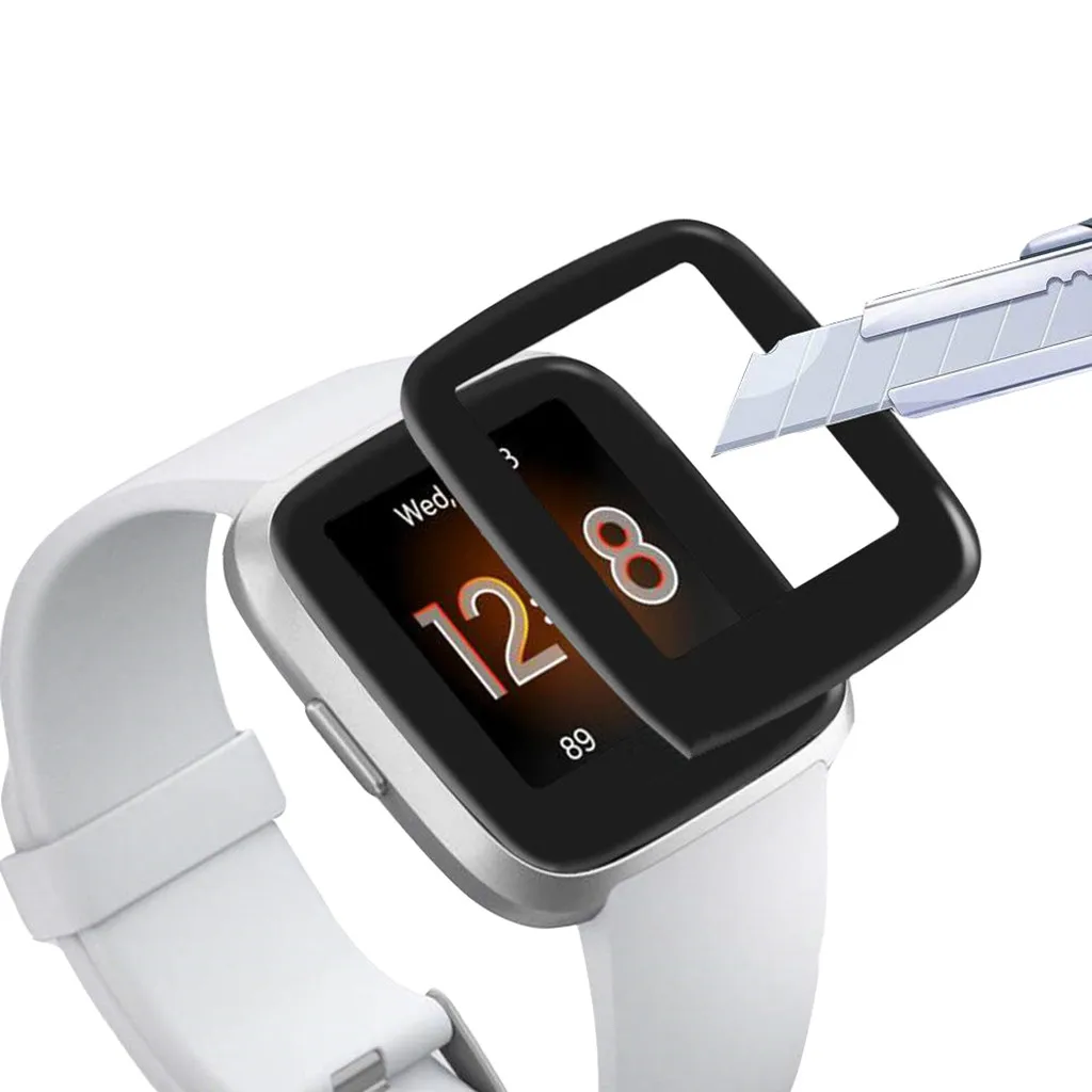 1 шт. прозрачная ультразащитная пленка из закаленного ПЭТ экрана для Fitbit versa 2