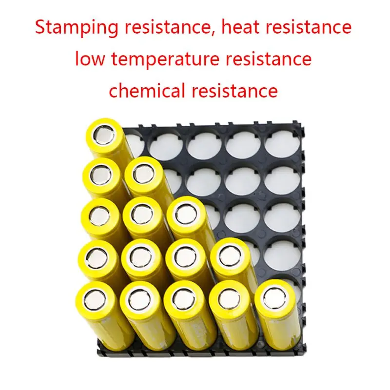 

20PCS 32650 1x2Battery Holder Anti Vibration Cell Bracket for 32650 Battery Pack 45BD