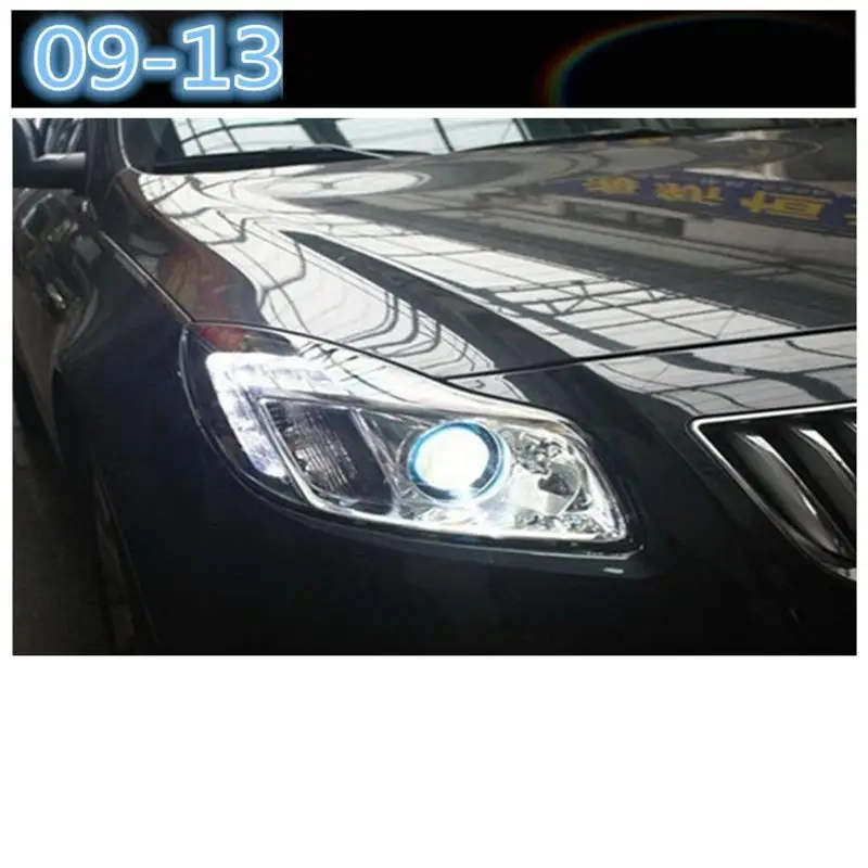 Наружные Drl дневные Neblineros Luces Para Авто Стайлинг светодиодные ходовые Автомобильные фары передние противотуманные фары 13 для Buick Regal