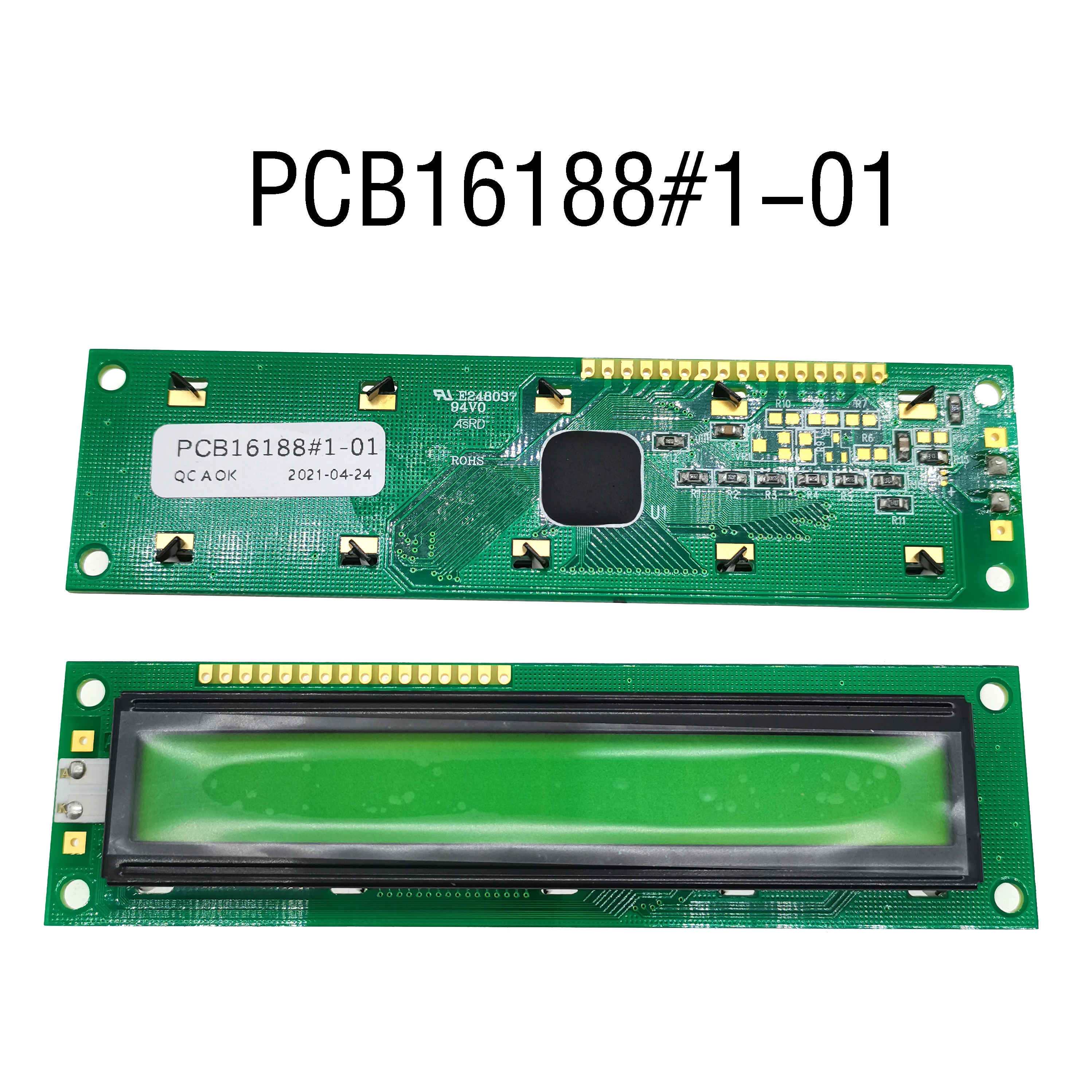 

Compatible LCD Parameters MDLS16188D-09 MDLS-16188-HT-HV-G-LED4G PCB-16188 PCB16188#1-01