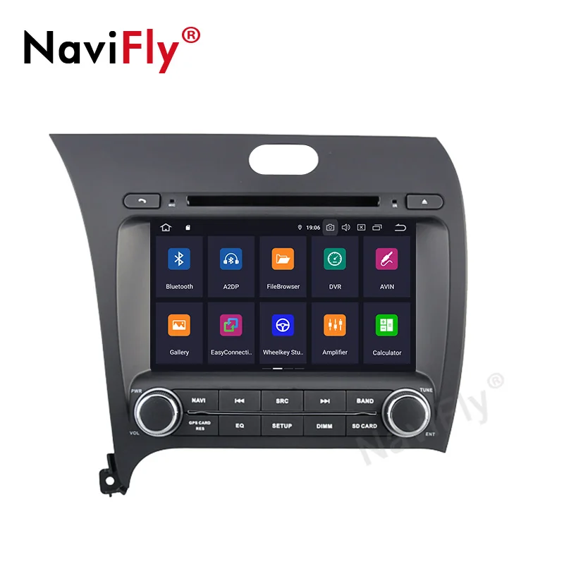 Android9.0 многоязычное меню специальный автомобильный DVD CD плеер для Kia CERATO K3 FORTE 2013 2014