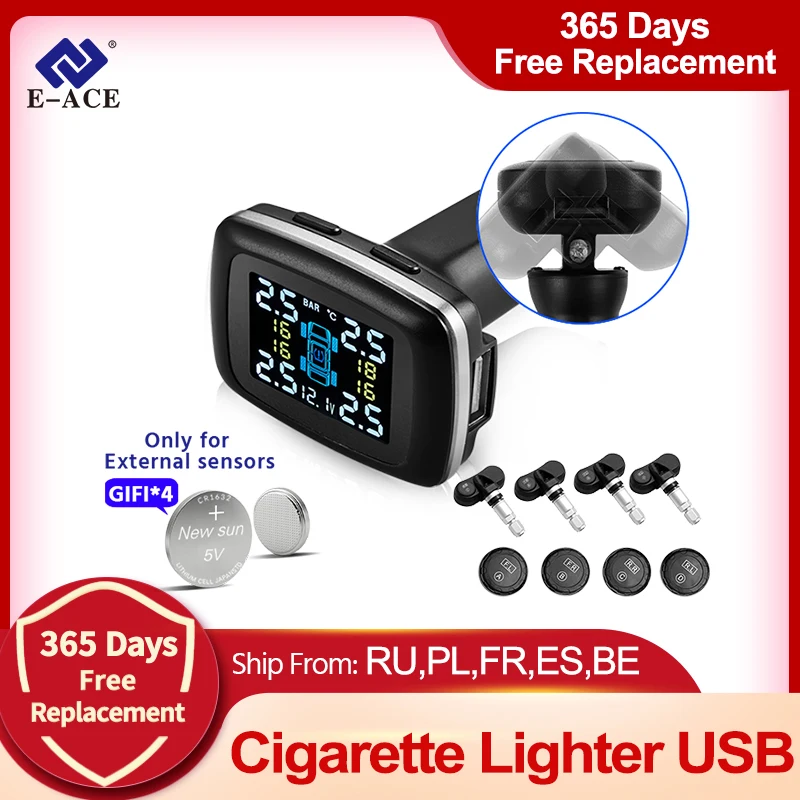 Система мониторинга давления в шинах с 4 датчиками|Датчик шинах| |