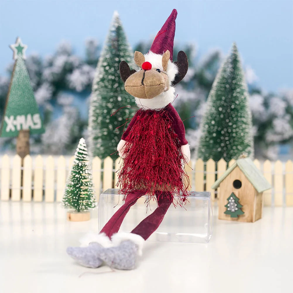 Елочная подвеска Рождественская кукла праздничная детская вечеринка украшение