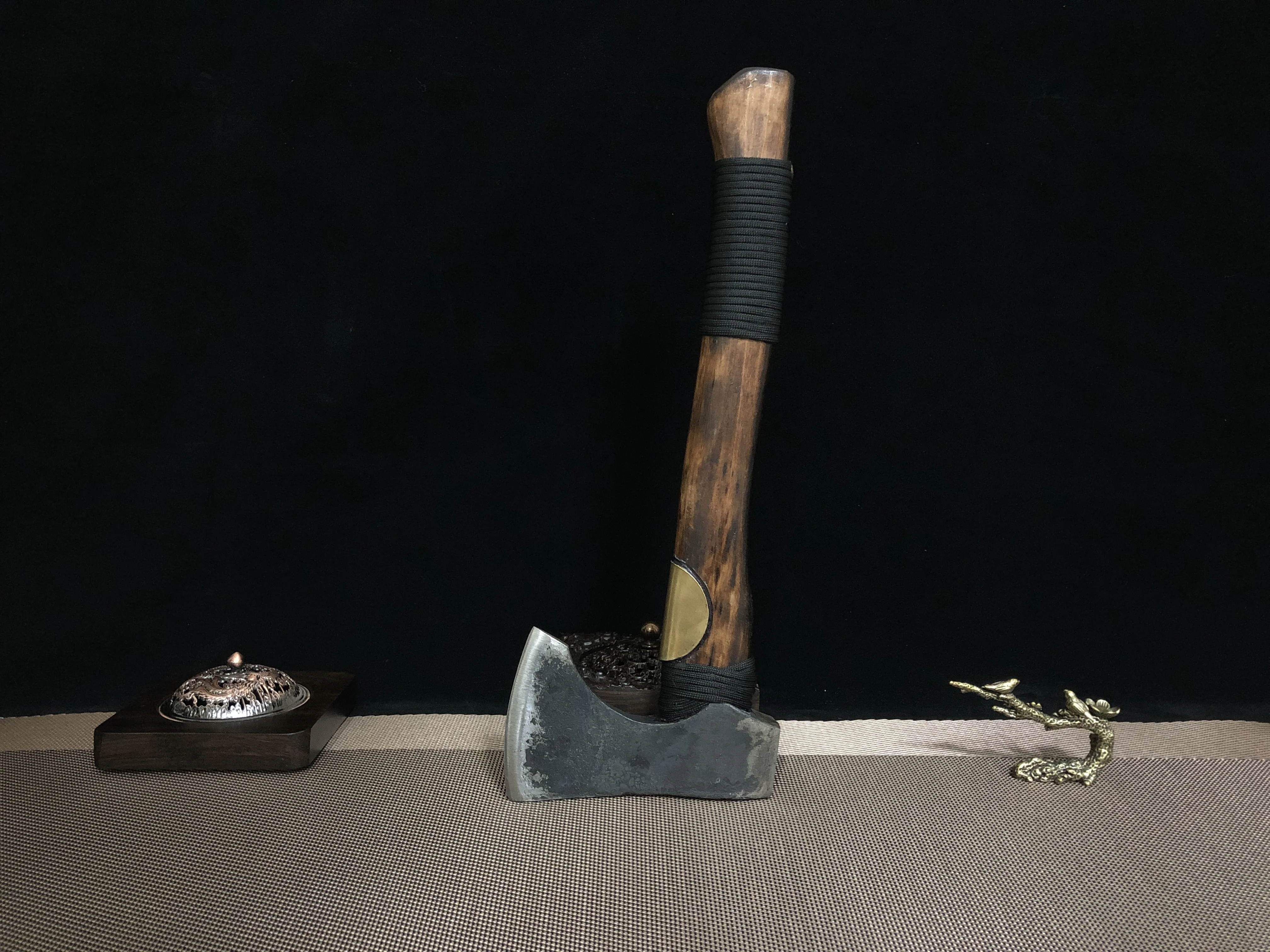Мэнни бытовой tomahawk стальной кузнец ручной ковки для кемпинга инструмент