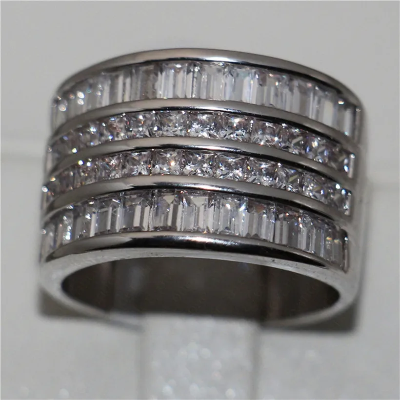 Классические обручальные кольца ручной работы из стерлингового серебра 925 пробы