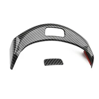 replacement armrest box glc x253 2015 2020 button frame carbon fiber black cover trim