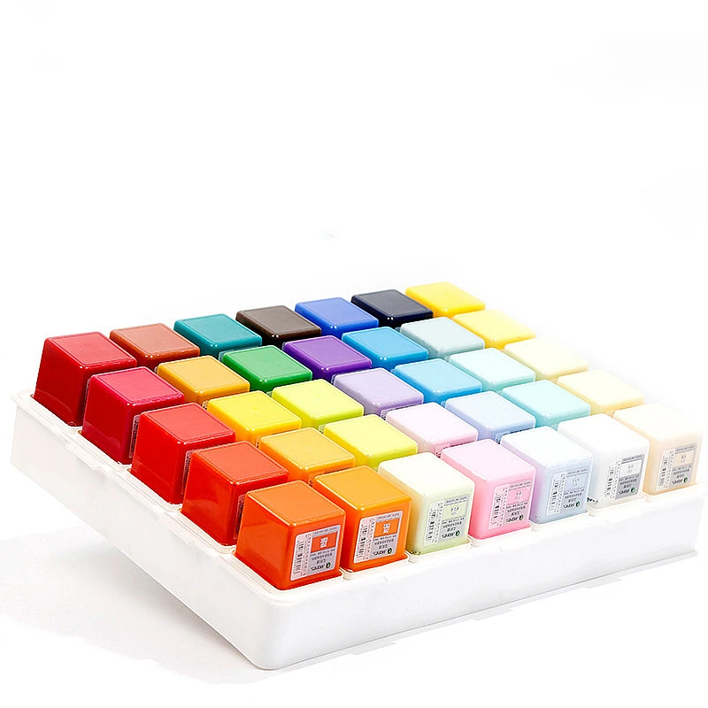 Профессиональная Акварельная краска для гуаши s 30 мл * 20 цветов уникальный дизайн