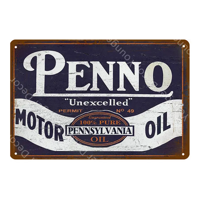 YD2601AI Atlantic Motor Oil табличка жестяная вывеска винтажный Ретро Декор гаража Бар Паб газ бензин декоративная тарелка Texaco настенный плакат YI-068 - Цвет: YD2601AI