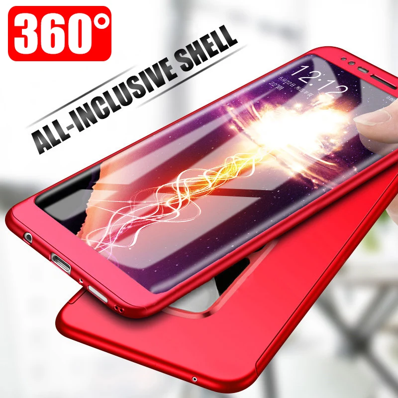 KISSCASE Полный стеклянный чехол для телефона Samsung S10 S9 S8 Plus S7 Роскошные Чехлы Note 9 8 A7 A8