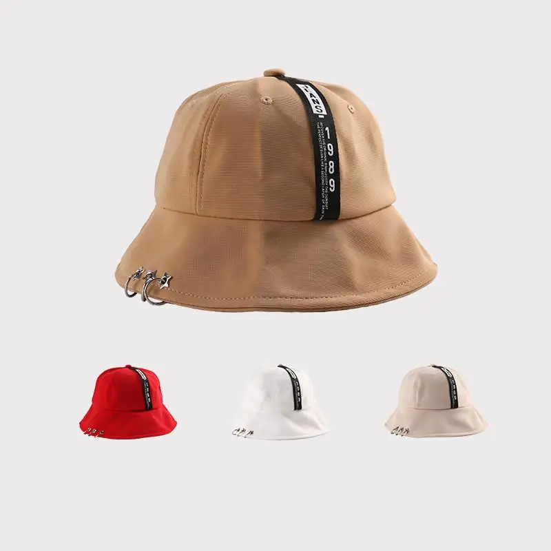 

2021 Four Seasons Cotton Solid Letter Bucket Hat Fisherman Hat Outdoor Travel Sun Cap for Men and Women 214