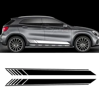 edition 1 door side stripe skirt stickers decal for mercedes benz gla class x156 gla45 amg gla180 200 250 h247 car accessories