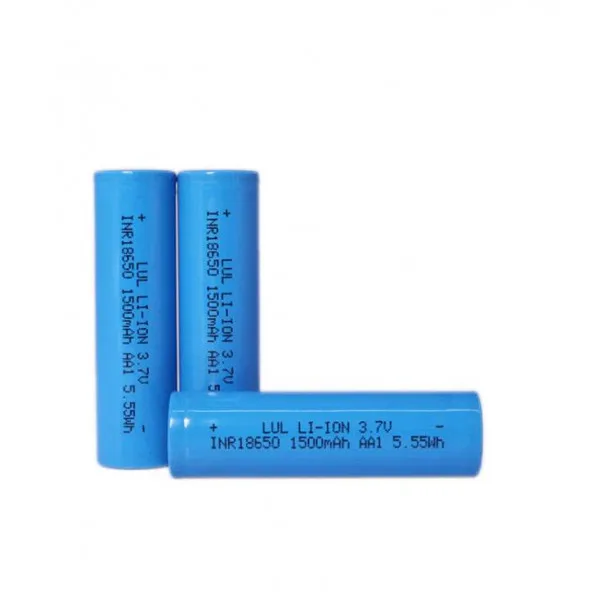 Аккумулятор литий ионный 18650 INR 1500mah (факт 1500mah)|Аккумуляторы| |