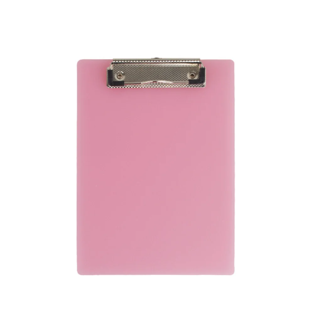 

10Pcs A5 Clipboard Profile Clip Hardboard Paper Holder Writing Memo Folders for School Classrooms Office (4pcs + 2p