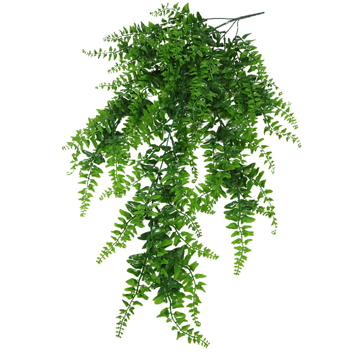 Искусственные листья пластиковые зеленые растения лоза настенные подвесные