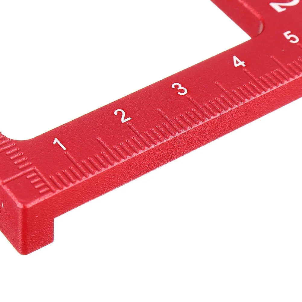 

45 90 Degree Carpenter Multifunction For Woodworking Scribing Tool Triangle Marking Angle Ruler High Accuracy Aluminum Alloy