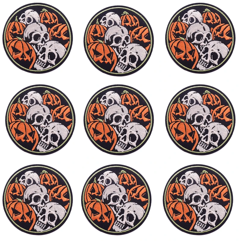 10 шт./компл. оптовая продажа нашивки в стиле хиппи рок для одежды термоклейкие на