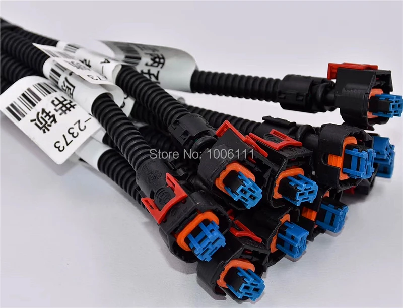 FOR BOSCH Inlet Air Sensor Diesel Common Rail Injector Repair Wire Plugs 2 Holes 4 | Автомобили и мотоциклы