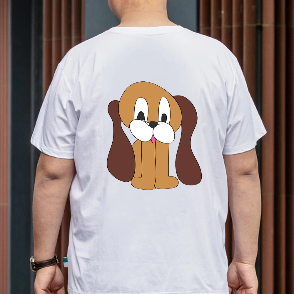 

Футболка мужская с круглым вырезом, х/б, большого размера