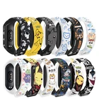 Ремешок на запястье с покемоном для xiaomi mi band 6 543, водонепроницаемый, аниме, милый подарок, Покемон, электронные часы, мультяшный Пикачу, ремешок