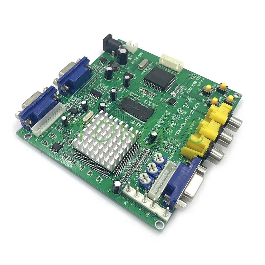 Аркадная игра GBS8220 CGA/YUV/EGA/RGB преобразователь сигнала в VGA HD плата видеоконвертера