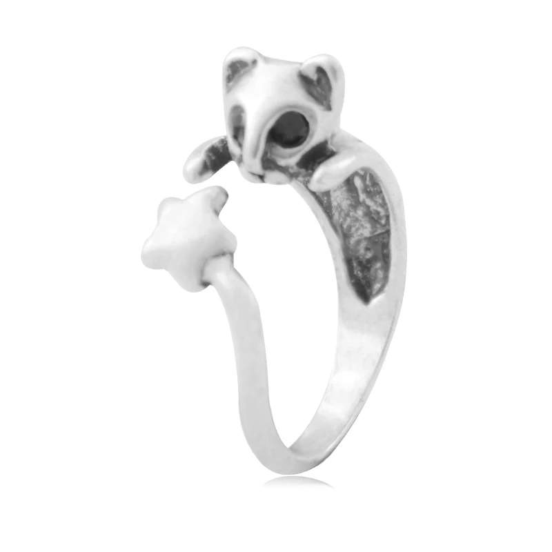 Винтажное кольцо в виде кошки | Украшения и аксессуары