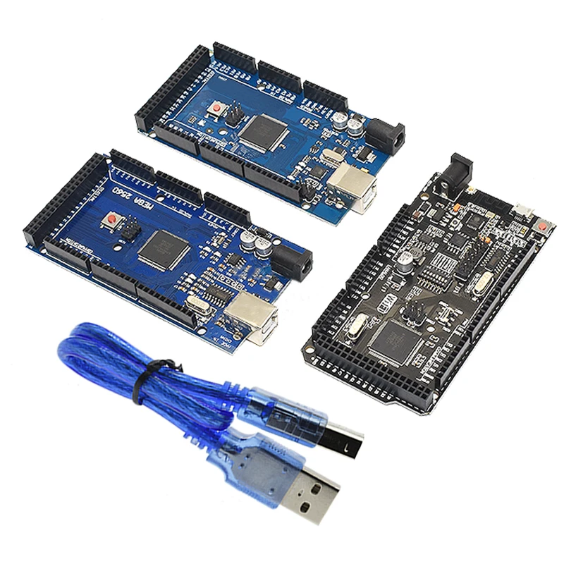 Чип Mega2560 ATMEGA16U2 / Pro Mini MEGA 2560 Mega + WiFi R3 ATmega2560 CH340G для Arduino UNO макетная плата WeMos ESP8266 |