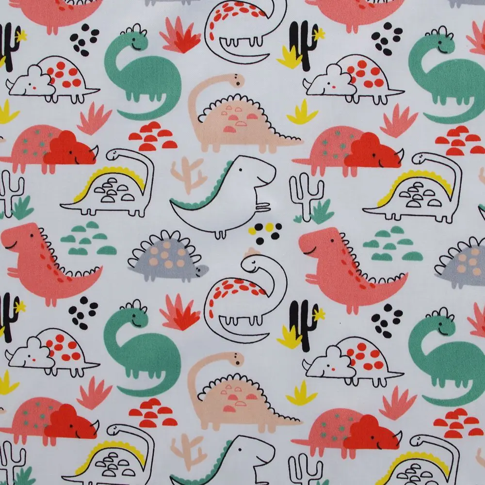 1 ярд хлопчатобумажная саржевая Ткань для шитья платья ткани постельного белья