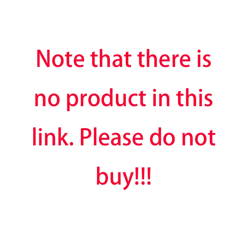 

Note that there is no product in this link. Please do not buy!!!