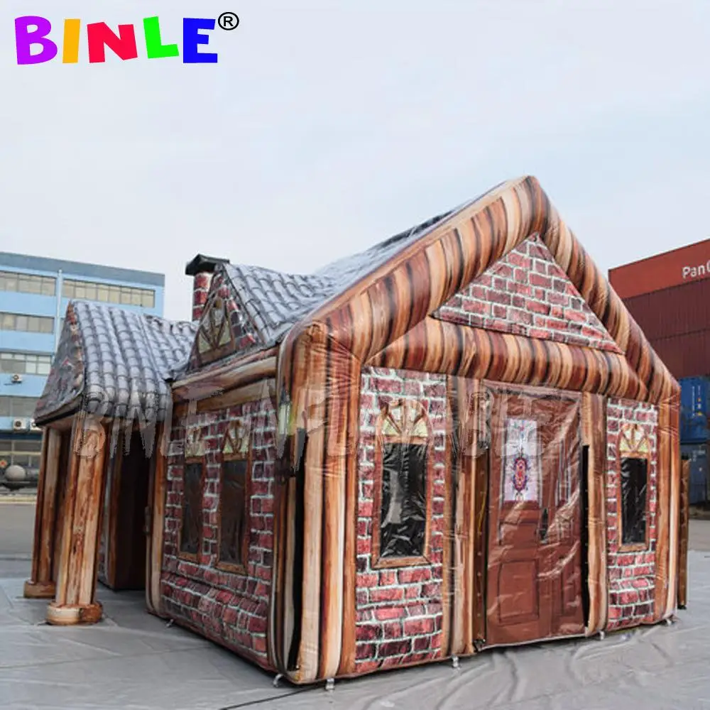 Verkauf Spezielle Aussie 8x6x5 Mhz Riesen Aufblasbare Pub Aufblasbare Tiki Hütte Bar Ausstellung Luft Haus Zelt Mit Muntifunctional Verwenden