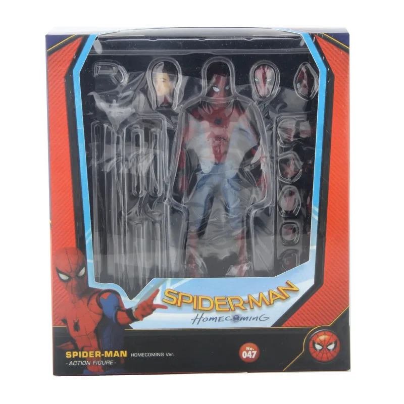 Marvel Legends Человек-паук супер герой возвращение домой Ver Человек-паук фигурка MAF047