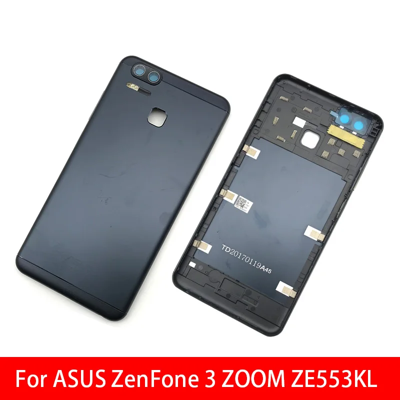 Новая задняя крышка батарейный чехол для ASUS Zenfone 3 Zoom ZE553KL корпус с боковой кнопкой