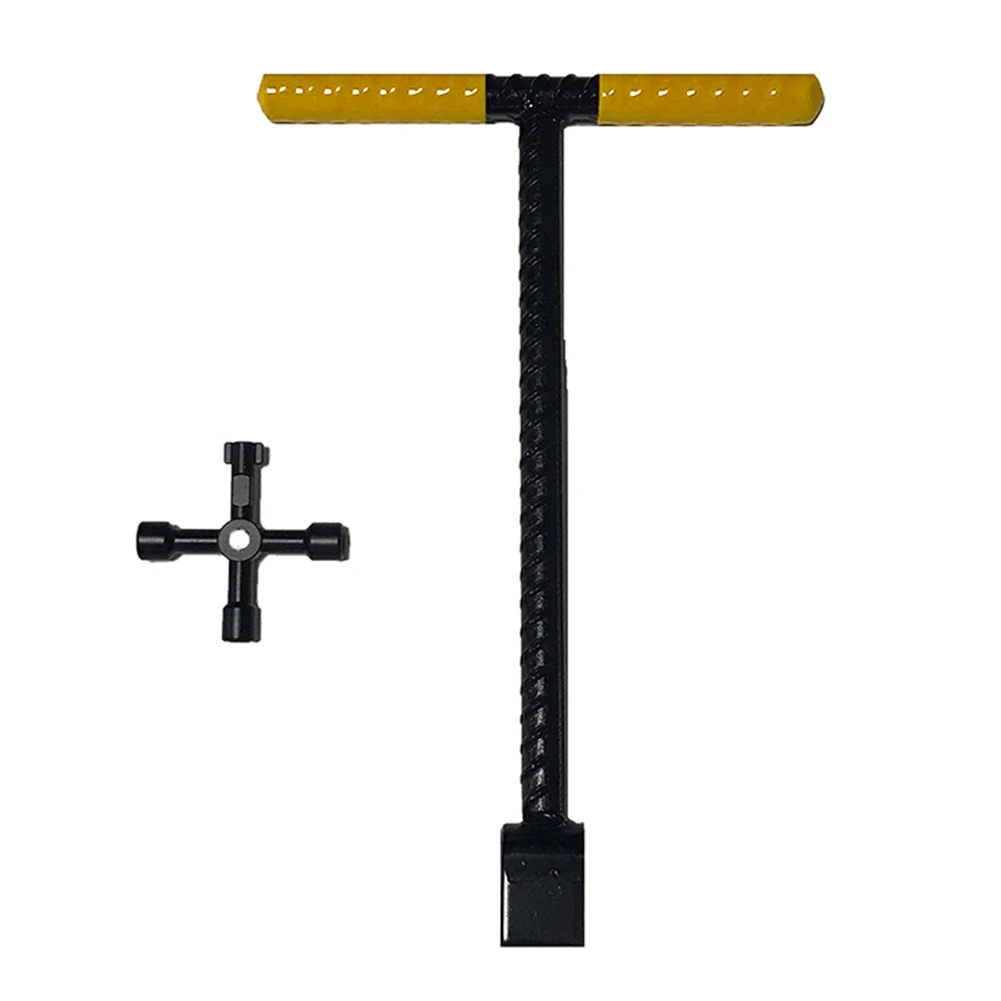 

4 способа, Т-образная ручка, ключ для клапана, инструмент для сантехники, счетчик воды, набор ключей, запорный клапан, ключ для ключа, инструме...