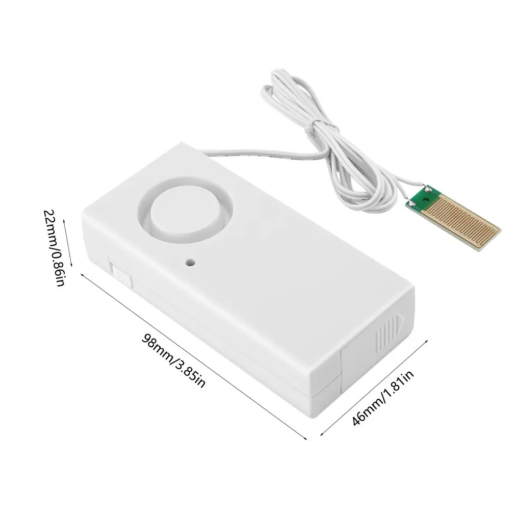 

Water Leakage Alarm Detector 130dB Water Leak Sensor Detection Flood Alert Overflow Home Security Alarm System