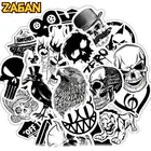Стикеры для скейтборда, гитары, мотоцикла, 103050, шт.упак., черные, белые, рок-наклейки, крутой ПВХ, водонепроницаемые, для чемодана, ноутбука, граффити, игрушки