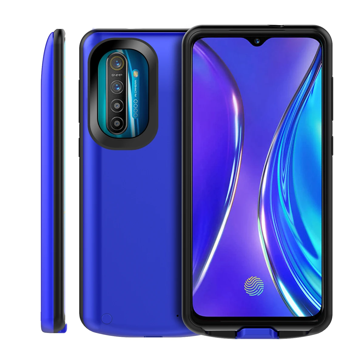 Чехол для зарядного устройства 6500 мАч Oppo Realme X2 Расширенный резервный внешний