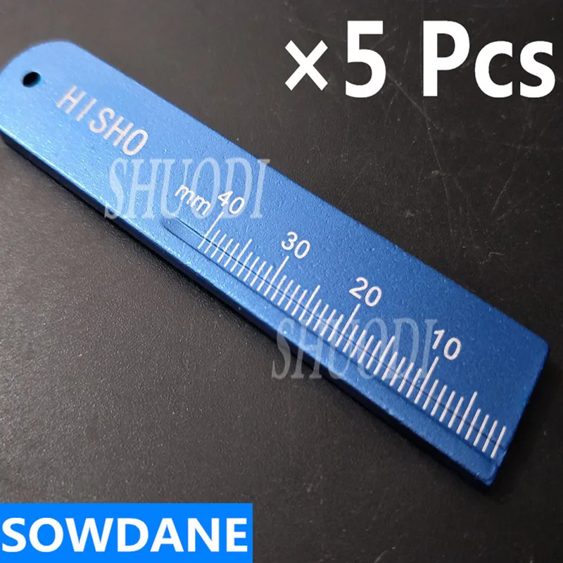 Брендовые зубные инструменты Endo 5 шт. линейки измерительные весы Эндодонтический