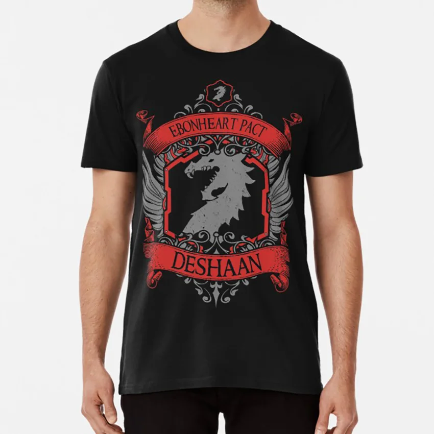 Ebonheart Pact Deshaan футболка skyrim the compants college of winterhold thieves guild dark Brothers imperial|Мужские